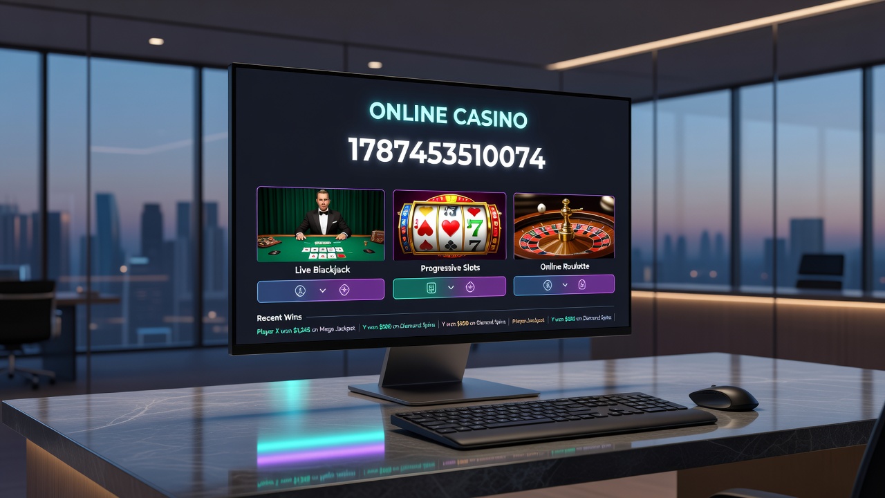 Mobile device screen showing an active online casino session with bonus indicators and game categories