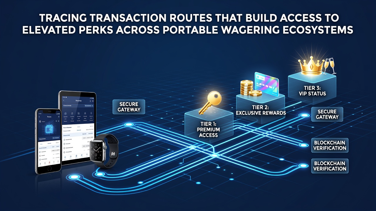 Diagram illustrating how mobile transaction flows unlock VIP perks and elevated rewards